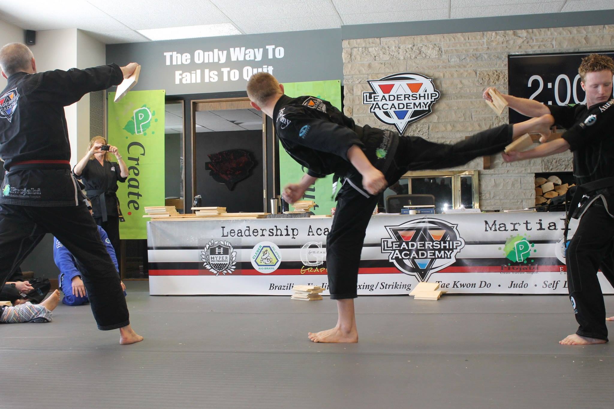 Leadership Academy Black Belt testing archive photo