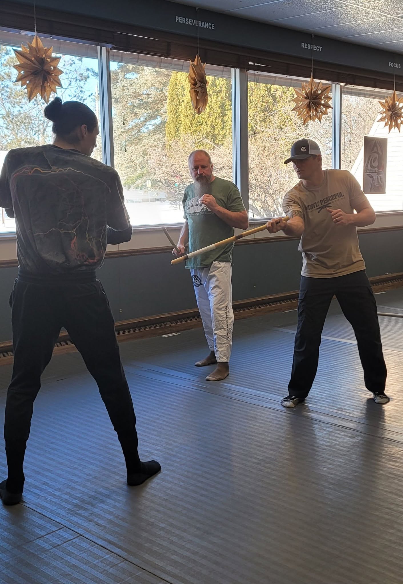 KALI stick defense training