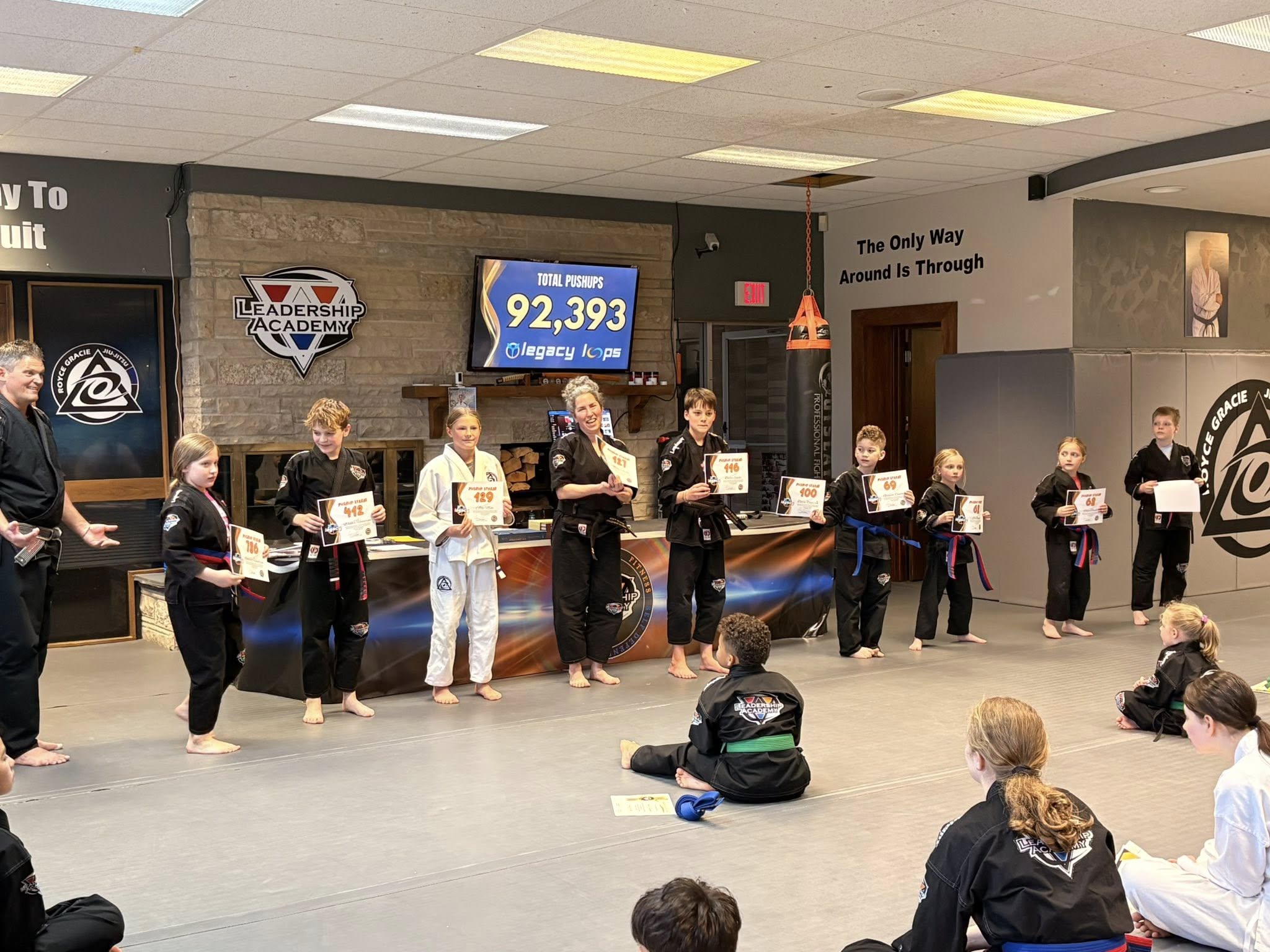 Leadership Academy students recognized for LEGACY Loops progress