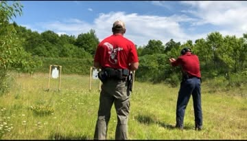 Titan Security Pistol 200 outdoor range drill